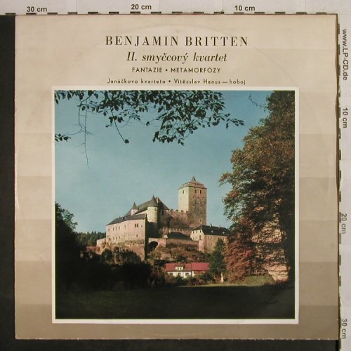 Britten,Benjamin: Smyccovy Kvartet C.2/Fantazie,Metam, Supraphon(1 11 0697), CZ,vg+/vg+, 1969 - LP - L2527 - 7,50 Euro