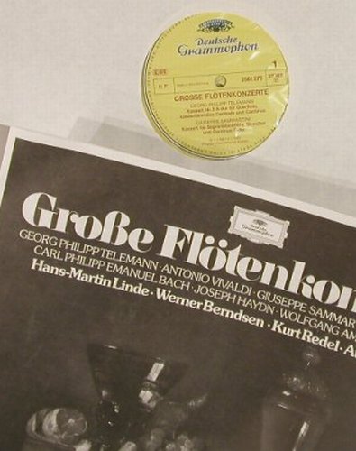 V.A.Große Flötenkonzerte: Telemann,Vivaldi,Sammartini,Blavet., D.Gr. (2720 102), D,Ri,Box Typ: 3LP Best.-Nr.: L2533 Preis: 7,50 Euro