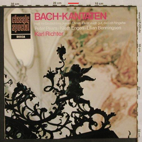 Bach,Johann Sebastian: Bach-Kantaten, m-/vg+, Decca classic special (6.41952 AG), D, Ri, 1959 Typ: LP Best.-Nr.: L2537 Preis: 4,00 Euro