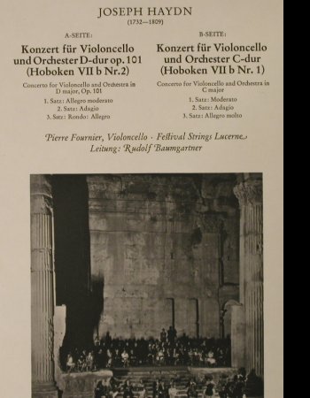 Haydn,Joseph: Cellokonzerte D-dur & C-dur, D.GR.(139 358), D,  - LP - L2582 - 7,50 Euro