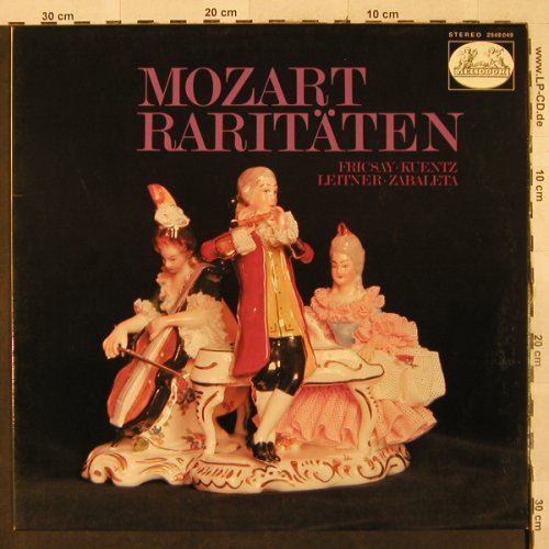 Mozart,Wolfgang Amadeus: Mozart Raritäten, Heliodor (2548 049), D,Ri, 1966 Typ: LP Best.-Nr.: L2600 Preis: 6,50 Euro