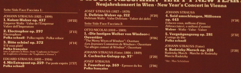 V.A.Prosit Neujahr!: Neujahrskonzert in Wien, D.Gr.(2532 059), D, 1982 - LP - L2615 - 5,00 Euro