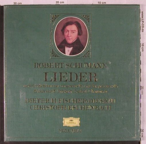 Schumann,Robert: Lieder Vol.1, Box, FS-New, Deutsche Gramophon (2740 167), D Typ: 3LP Best.-Nr.: L2617 Preis: 15,00 Euro
