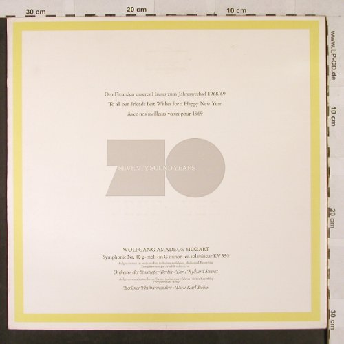 Mozart,Wolfgang Amadeus: Sinfonie Nr.40 g-mol,KV.550, Foc, Deutsche Grammophon(642 010), D, 1968 - LP - L2620 - 12,50 Euro