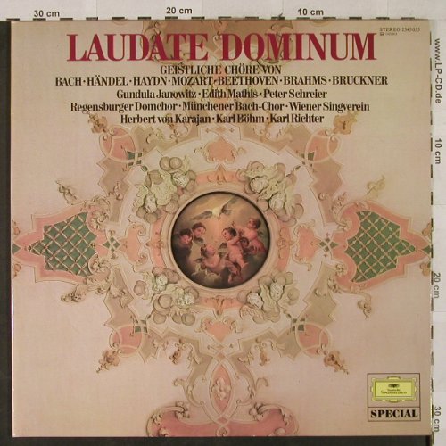 V.A.Laudate Dominum: Geistliche Chöre von Bach,Händel..., D.Gr.Special(2545 055), D,  - LP - L2651 - 6,00 Euro