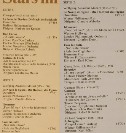 V.A.Stars Im Zeichen Eines Guten St: Verdi..Wagner, 10 Tr., Foc, D.Gr.(2563 555), D, 1975 - LP - L2656 - 20,00 Euro