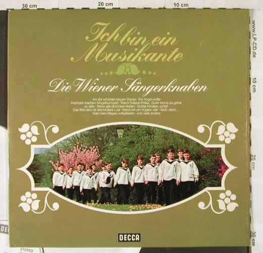 Wiener Sängerknaben: Ich bin ein Musikante,Musterplatte, Decca(DS 3258/1-2), D, Foc, 1974 - 2LP - L2675 - 9,00 Euro