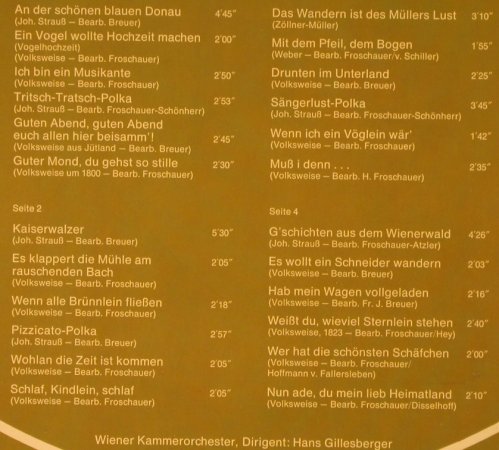 Wiener Sängerknaben: Ich bin ein Musikante,Musterplatte, Decca(DS 3258/1-2), D, Foc, 1974 - 2LP - L2675 - 9,00 Euro
