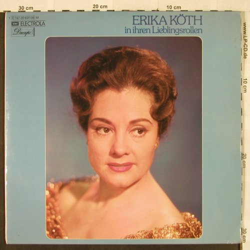 Köth,Erika: In ihren Lieblingsrollen, Foc, Dacapo (C 147-30 607/08), D Typ: 2LP Best.-Nr.: L2689 Preis: 7,50 Euro