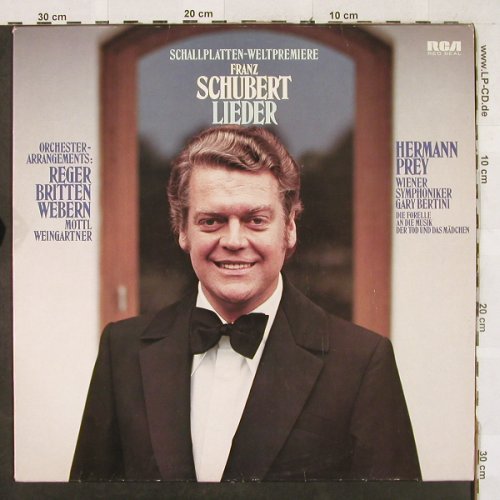 Schubert,Franz: Orchester-Lieder, Club Edition, RCA(38 437-0), D, 1976 - LP - L2708 - 6,00 Euro