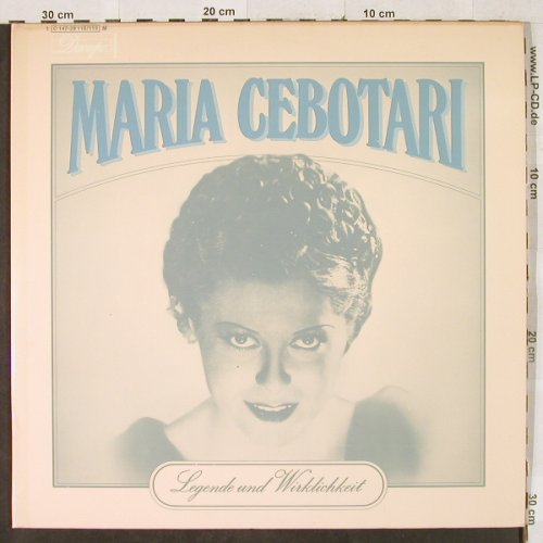 Cebotari,Maria: Legende und Wirklichkeit, Foc, Dacapo(C147-29 118/119), D,  - 2LP - L2727 - 12,50 Euro