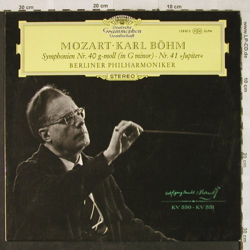 Mozart,Wolfgang Amadeus: Sinfonien Nr.40 & 41, D.Gr. (138 815 SLPM), D Typ: LP Best.-Nr.: L2735 Preis: 9,00 Euro