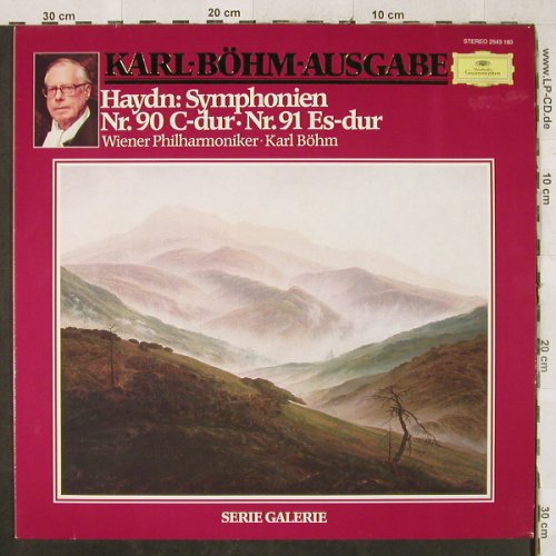 Haydn,Joseph: Sinfonien Nr.90 & 91, D.Gr. Serie Galerie (2543 180), D, Ri.74, 1983 Typ: LP Best.-Nr.: L2744 Preis: 5,00 Euro