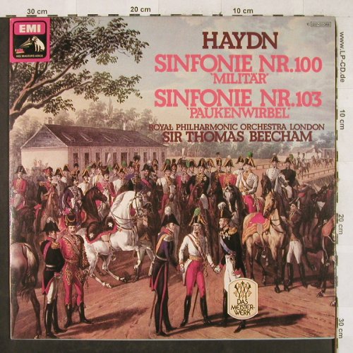 Haydn,Joseph: Sinfonie Nr.100/Sinfonie Nr.103, EMI, Das Meisterwerk (037-03 068), D, Ri, 1960 Typ: LP Best.-Nr.: L2751 Preis: 5,00 Euro