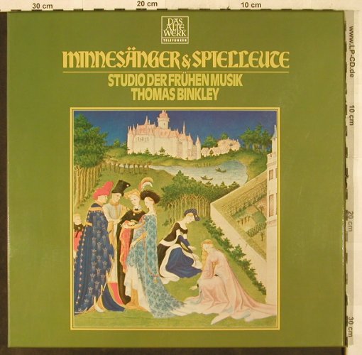 V.A.Minnesänger und Spielleute: Studio der Frühen Musik,Th.Binkley, Telefunken,Ri(1966)(6.35618), D,Box,  - 2LP - L2796 - 12,50 Euro