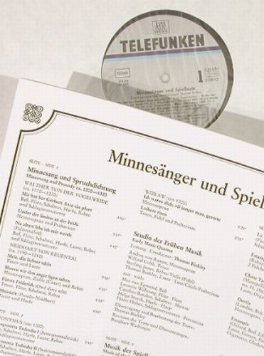 V.A.Minnesänger und Spielleute: Studio der Frühen Musik,Th.Binkley, Telefunken,Ri(1966)(6.35618), D,Box,  - 2LP - L2796 - 12,50 Euro