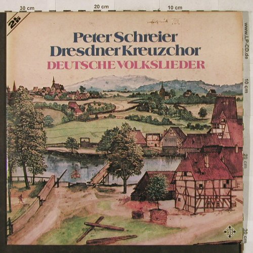 Schreier,Peter & Dresdner Kreuzchor: Deutsche Volkslieder, Foc, Telefunken (6.48085 DT), D, 1975 Typ: 2LP Best.-Nr.: L2817 Preis: 7,50 Euro