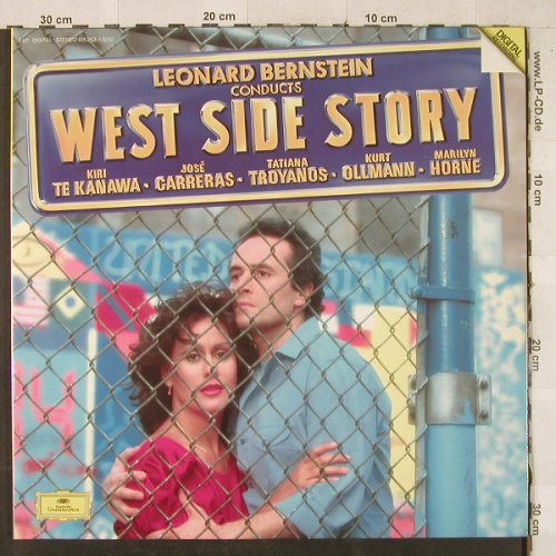 West Side Story: Conducted by L.Bernstein,Foc, Deutsche Gramophon(415 253-1), D, 1985 - 2LP - L2828 - 6,00 Euro