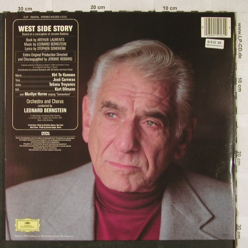 West Side Story: Conducted by L.Bernstein,Foc, Deutsche Gramophon(415 253-1), D, 1985 - 2LP - L2828 - 6,00 Euro