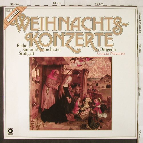 V.A.Weihnachtskonzerte: Bach,Händel,Corelli.., Sonocord(26 524-9), D, 1985 - LP - L2837 - 5,00 Euro