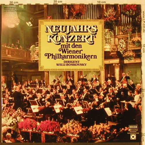 V.A.Neujahrskonzert mit den: Wiener Philharmonikern, Foc, Decca/DSC(28 351), D, 1976 - 2LP - L2849 - 12,50 Euro