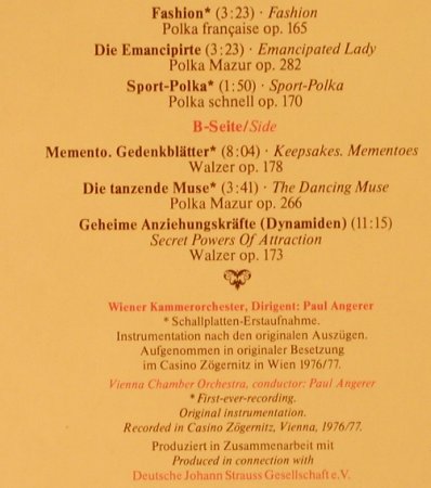 Strauss,Richard: Die tanzende Muse, Foc, Intercord(29 386-0), D, 1977 - 2LP - L2854 - 7,50 Euro