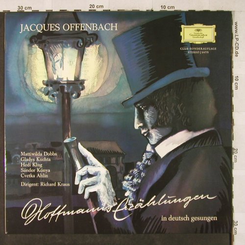 Offenbach,Jacques: Hoffmann's Erzählungen, in deutsch, D.Gr.(J 847/5), D, Ri,  - LP - L2856 - 6,50 Euro
