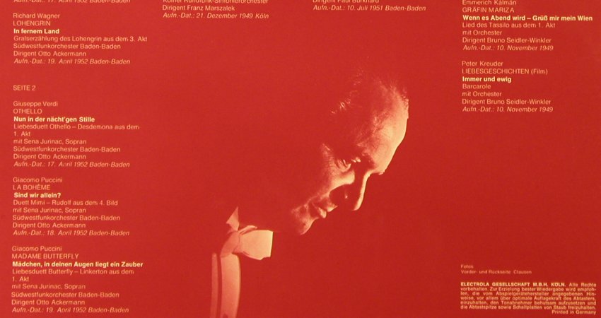 Anders,Peter: Erinnerungen an einen grossen Tenor, Dacapo (C 147-29 142/43), D,Foc Typ: 2LP Best.-Nr.: L2863 Preis: 9,00 Euro