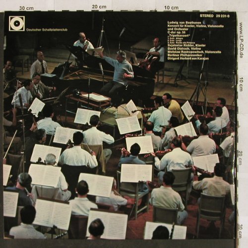 Beethoven,Ludwig van: Tripelkonzert C-dur op.56,Foc, EMI(29 231-8), D Club Ed.,  - LP - L2879 - 7,50 Euro