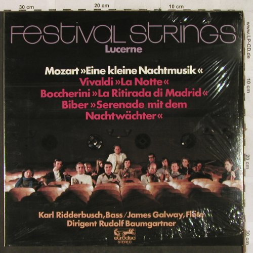 Mozart,Wolfgang Amadeus/Vivaldi..: Eine Kleine Nachtmusik/La Notte.., Eurodisc(87 522 MK), D,  - LP - L2883 - 6,00 Euro