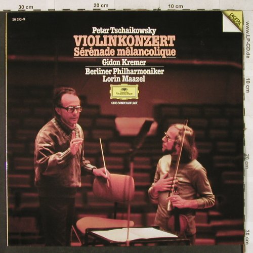 Tschaikowsky,Peter: Violinkonzert D-dur/Serenade Melanc, D.Gr.Club Ed.(26 213-9), D,Ri, 1980 - LP - L2906 - 7,50 Euro