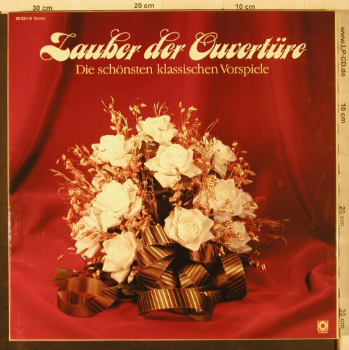 V.A.Zauber der Overtüre: Die schönsten klassischen Vorspiele, Sonocord(26 521-5), D,Box,  - 3LP - L2928 - 7,50 Euro