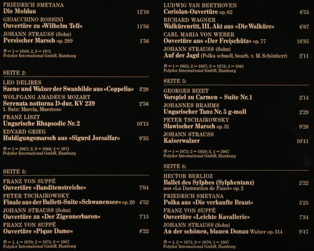 Karajan,Herbert von: Festkonzert mit-Berliner Philh., D.Gr.(26 251-9), D,Club.Ed,  - 3LP - L2930 - 7,50 Euro