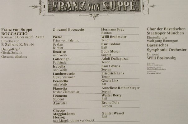 Suppe,Franz von: Boccaccio, Box, EMI(1C 157-30216/17), D, 1975 - 2LPQ - L2939 - 9,00 Euro