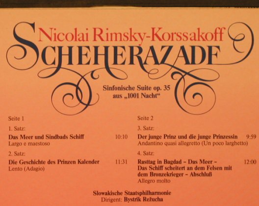 Rimsky-Korsakov,Nicolai: Scheherazade Op.35, m /vg+, Sonocord(26 517-3), D, 1984 - LP - L2975 - 4,00 Euro