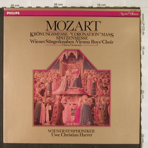 Mozart,Wolfgang Amadeus: Krönungsmesse KV 317/Spatzenmesse, Philips(411 139-1), NL, 1983 - LP - L2986 - 7,50 Euro