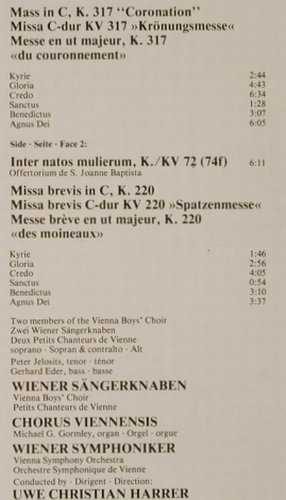 Mozart,Wolfgang Amadeus: Krönungsmesse KV 317/Spatzenmesse, Philips(411 139-1), NL, 1983 - LP - L2986 - 7,50 Euro