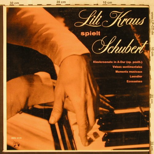 Schubert,Franz: Klaviersonaten A-Dur(op.posth.), MMS (MMS-2178),  Typ: LP Best.-Nr.: L2991 Preis: 5,00 Euro