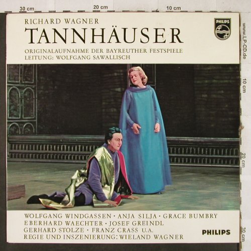Wagner,Richard: Tannhäuser-Höhepunkte, sealed/vg+, Philips(837 025 GY), D,  - LP - L3003 - 5,00 Euro