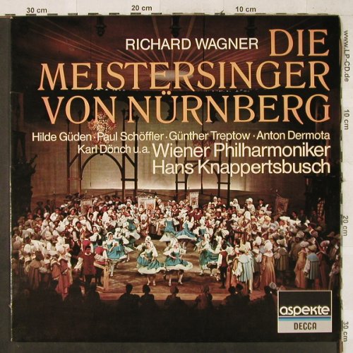 Wagner,Richard: Die Meistersinger v.Nürnberg-Szenen, Decca Aspekte(6.41879 AF), D, Ri, 1959 - LP - L3007 - 5,00 Euro