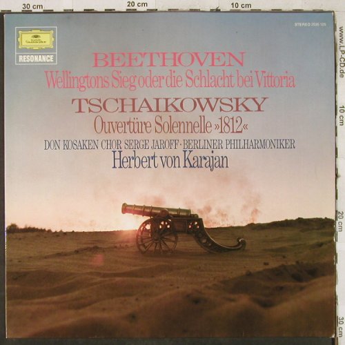 Beethoven,Ludwig Van / Tschaikowsky: Wellingtons Sieg / Ouvertüre 1812, D.Gr. Resonance(2535 125), D, Ri, 1975 - LP - L3012 - 6,00 Euro