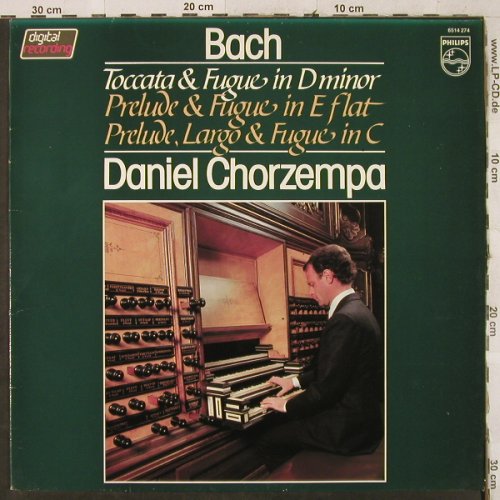 Bach,Johann Sebastian: Toccata und Fuge d-moll,BWV 565, Philips(6514 274), NL, 1982 - LP - L3024 - 6,00 Euro