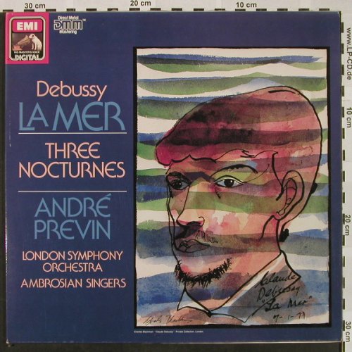 Debussy,Claude: La Mer / Three Nocturnes, Foc, EMI (1436321), D, 1984 Typ: LP Best.-Nr.: L3032 Preis: 6,00 Euro