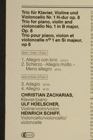 Brahms,Johannes: Klaviertrio H-dur, op 8, EMI(067-46 682), D, Foc, 1983 - LP - L3036 - 7,50 Euro