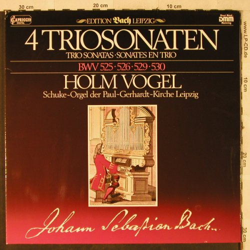Bach,Johann Sebastian: 4 Triosonaten,BWV 525,526,529,530, Capriccio(41 580 2), D, Foc, 1984 - LP - L3047 - 5,00 Euro