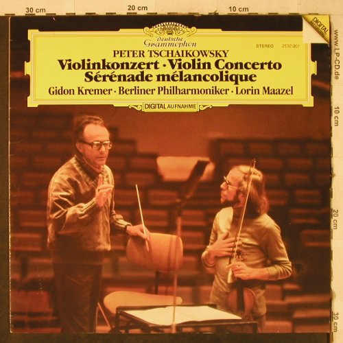 Tschaikowsky,Peter: Violinkonzert D-dur/Serenade Melanc, D.Gr.(2532 001), D, 1980 - LP - L3054 - 7,50 Euro