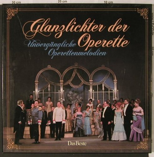 V.A.Glanzlichter der Operette: Strauss,Lehar,Kalmann...Box, Das Beste (GDO 7700), D, 1983 Typ: 8LP Best.-Nr.: L3089 Preis: 12,50 Euro
