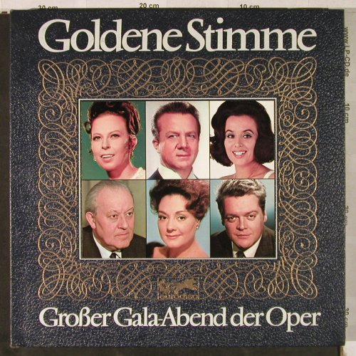 V.A.Goldene Stimme: Goldene Stimme-Gr.Gala-Abend.., Eurodisc(79 915 XR), D, Box,  - 3LP - L3097 - 12,50 Euro
