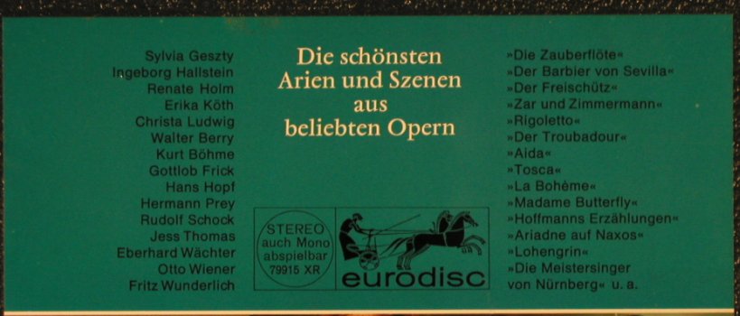V.A.Goldene Stimme: Goldene Stimme-Gr.Gala-Abend.., Eurodisc (79 915 XR), D, Box Typ: 3LP Best.-Nr.: L3097 Preis: 12,50 Euro