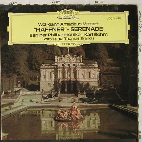 Mozart,Wolfgang Amadeus: Serenade Nr.7 d-dur KV 250(Haffner), D.Gr. (2530 290), D, 1972 Typ: LP Best.-Nr.: L3125 Preis: 6,00 Euro